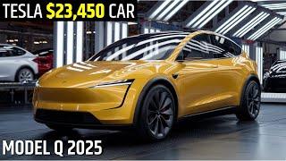 Tesla’s Model Q 2025 FINALLY Comes to MARKET WITH Shocking Price & Production PLANS.