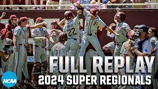 Florida State vs. UConn: 2024 NCAA baseball super regionals Game 2 | FULL REPLAY