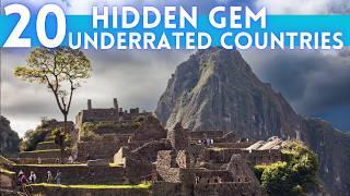 Best Hidden Gem Travel Destinations 2025 4K