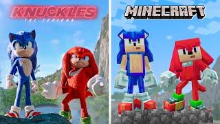 I Remade SONIC and KNUCKLES Trailer In Minecraft