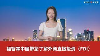 福智霖中国带您了解外商直接投资（FDI）