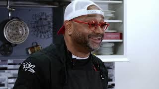 Chef Khari in "Chef K's Kitchen-Nanna's Burger