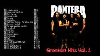 Pantera Greatest Hits Vol  1