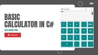 How to make a Calculator in C# | Windows Form Application