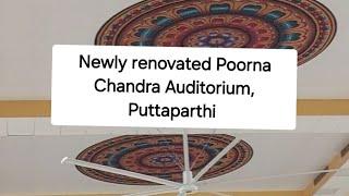 THE NEWLY RENOVATED POORNA CHANDRA AUDITORIUM READY FOR DASARA 2024