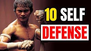 10 Muay Thai Self Defense Techniques| How To Protect Yourself?!