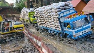 SEKIL DEWA ‼️RC TRUK FUSO BELAP DAN NINO RANGER BERMUATAN PUPUK ORGANIK KIRIM KE DESA TRANSMIGRASI