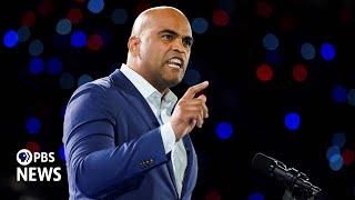 WATCH: Colin Allred campaigns at Harris event in Houston