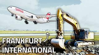 How Germany Builds Runways at Frankfurt International!