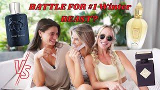 Sexiest Winter Fragrance Battle! NAXOS vs LAYTON EXCLUSIF vs SIDE EFFECT GIRLS REACT