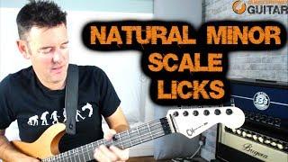 Natural Minor Scale Guitar Licks