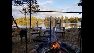 THE TENT. Opening Fishing 2020. With Melissa Chunky and Joanie. Cold weather. Great Time.