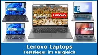 Beste Lenovo Laptops & Notebooks 2024 (TOP 5)  Test-Sieger im Vergleich (gut und günstig)