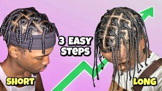 Are You Tired Of Short Braids? Try These 3 Steps ( 3 STEPS TO DUMB LONG HAIR GROWTH )