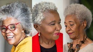 65 Youthful Short Hairstyles For Black African and American Women over 50 in 2024 |Short Hairstyles