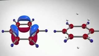 delocalized electronic cloud In benzene