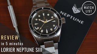 Review in 5 Minutes: Lorier Neptune Series III