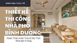 Mãn Nhãn Với Hình Ảnh Hoàn Thiện Thiết Kế Thi Công Trọn Gói Nhà Phố Phong Cách Japandi | TRÒN DECOR