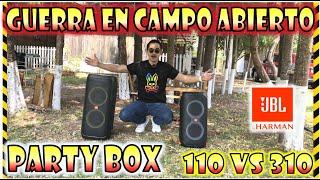 PARTY BOX 110 VS 310 PRUEBA DE SONDIO EN CAMPO ABIERTO || ¿CUAL ME CONVIENE MAS? SAL DE DUDAS