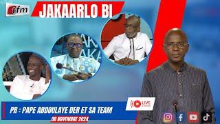 TFM LIVE  : JAKAARLO BI avec Pape Abdoulaye DER et sa team - 08 Novembre 2024