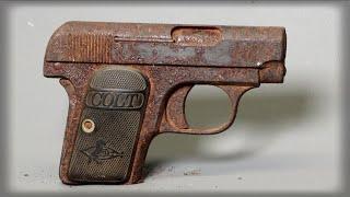 Restoration of a Seized up 1913 Colt Vest Pocket, (With test firing) #restoration