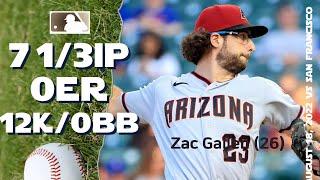 (fixed) Zac Gallen | Aug 18, 2022 | MLB highlights