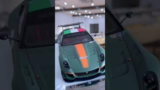 Limited Edition Ferrari 599XX Evo – Green & Orange #diecastcars #shorts