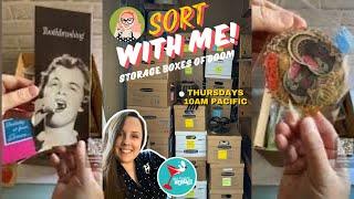 Storage Boxes of Doom! Live Sort & Sell With Me