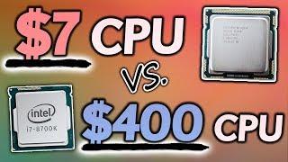 Can a $7 CPU (x3430) HOLD UP Vs. The Mighty i7-8700K?