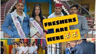 Fresher is here  || Noble collage pandoh Batch - 2022