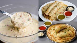 I Combined Egg & Flour, Make This Delicious Liquid Dough Egg Paratha | No Knead, No Dough Paratha