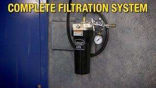 Clean Compressed Air for Painting, Powder Coating & More - Complete Filtration System - Eastwood