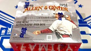 BONUS AUTO?!   NEW RELEASE!  2024 TOPPS ALLEN & GINTER X BASEBALL CARDS!