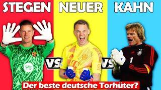 Ter Stegen VS Manuel Neuer VS Oliver Kahn: Der Beste Deutsche Torhüter aller Zeiten? | GegenStar