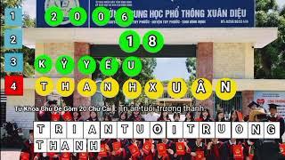 Đồ họa 4 vòng thì chương trình Đường Đến Vinh Quang.