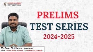 Prelims Test Series 2024-25 | Prepare for UPSC 2025 with Officers IAS Academy