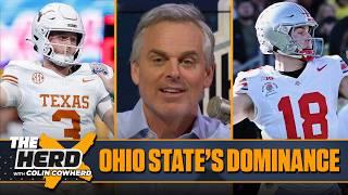 Texas ‘not at their best’ despite win, Is Ohio State peaking at the right time? | CFB | THE HERD