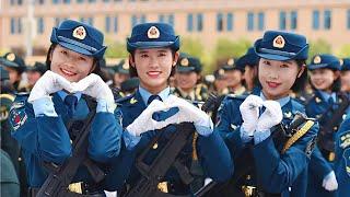 Chinese Women Soldiers Shocked the World-2019 Military Parade Female Soldiers/震撼世界的中國女兵-2019閱兵女兵方隊