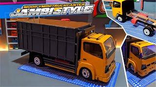 MODIF MINIATUR TRUCK CANTER JAMBI STYLE || HANDMADE