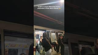  Caught on camera: Shameless pickpockets in Rome Metro station!! #Pickpocket #Roma #Viral #Trending