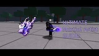 ULTIMATE The Strongest Battlegrounds MARTIAL ARTIST COMBO GUIDE! [TSB]