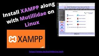 Mutillidae Web App Vulnerabilities: XAMPP and Mutillidae Installation on Linux