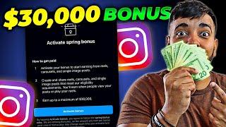 Instagram is paying $30K bonuses AGAIN! [Make Money on Instagram]