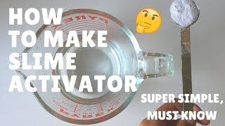 How to make slime activator - Borax Tutorial