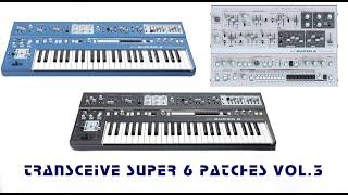 UDO Super 6 - Transceive Patch Bank Vol.3