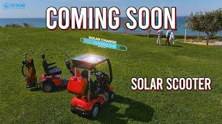 LEAKED FOOTAGE! Afikim Solar Powered Mobility Scooter