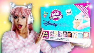 OPENING A DISNEY MINI BRANDS ADVENT CALENDAR! #minibrands #mini #unboxing