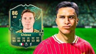 86 'Pitch Predator' Evolution Chiesa is an 100K STEAL!  FC 25 Player Review