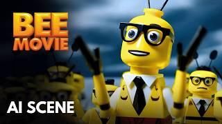 BEE MOVIE Scene Reimagined by AI in LEGO | Runway Gen 3