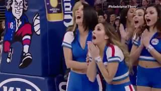 Soldier surprises girlfriend during 76ers game